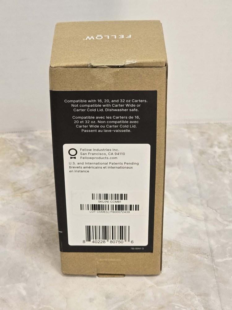Fellow Carter Infuser NIB Tea Cold Brew Filter Insert Travel Coffee ☕🌿
