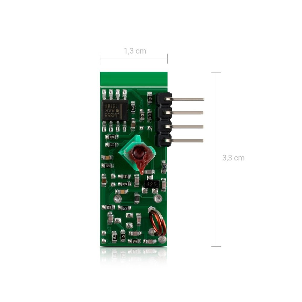 433 MHz Transmitter and Receiver Module Kit for Remote Control Raspberry Pi A...