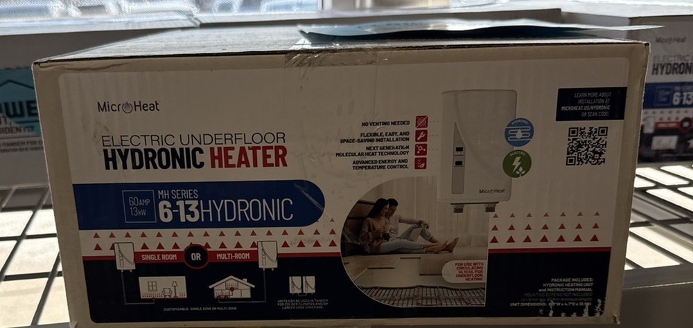 Micro-Heat Electric Tankless Water Heater - MH Series 6-13HW - 60 Amp 13 KW