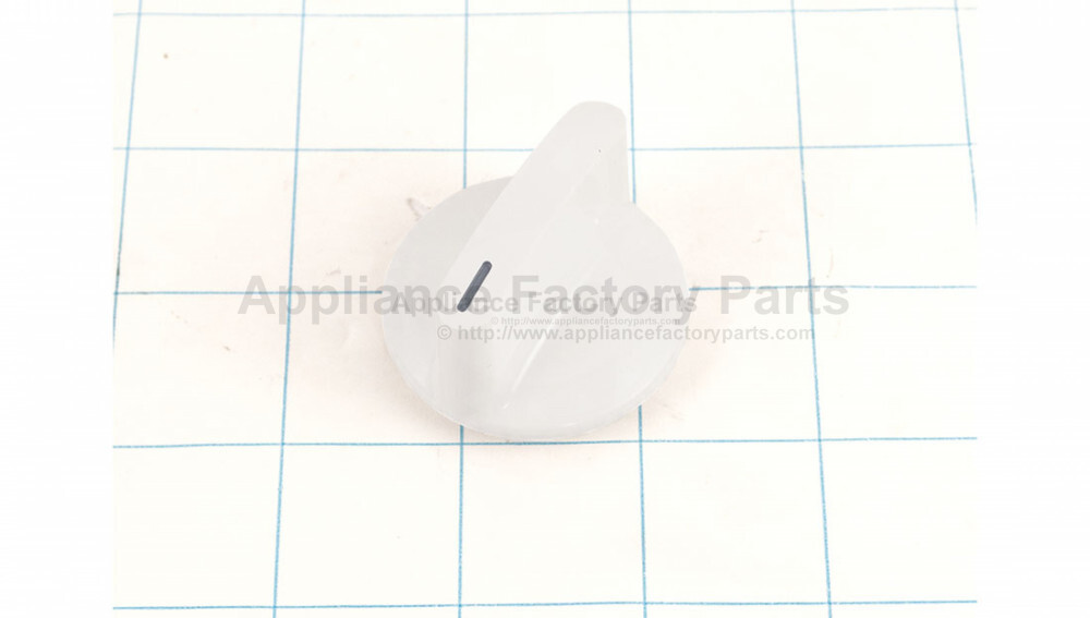 General Electric WH01X10313 WASHING MACHINE CONTROL KNOB - WHITE