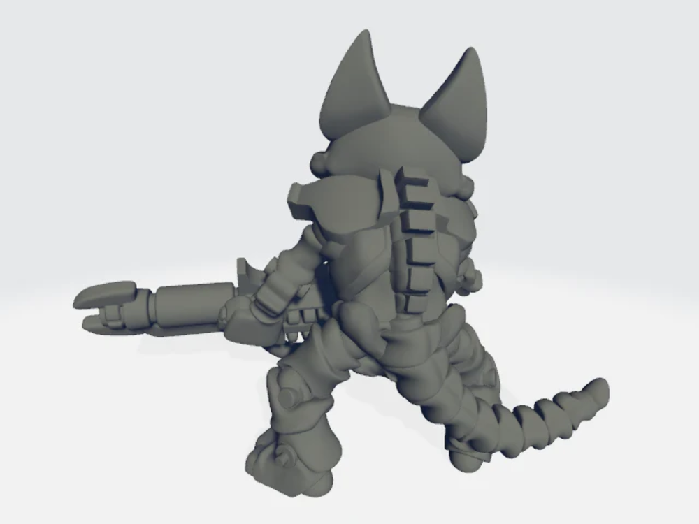 Grimdark Cuteness - Neko Mortal #3