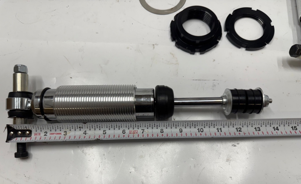 Mustang II IFS Front End Conversion 500lb Spring Adjustable Coil-Over Shocks Kit