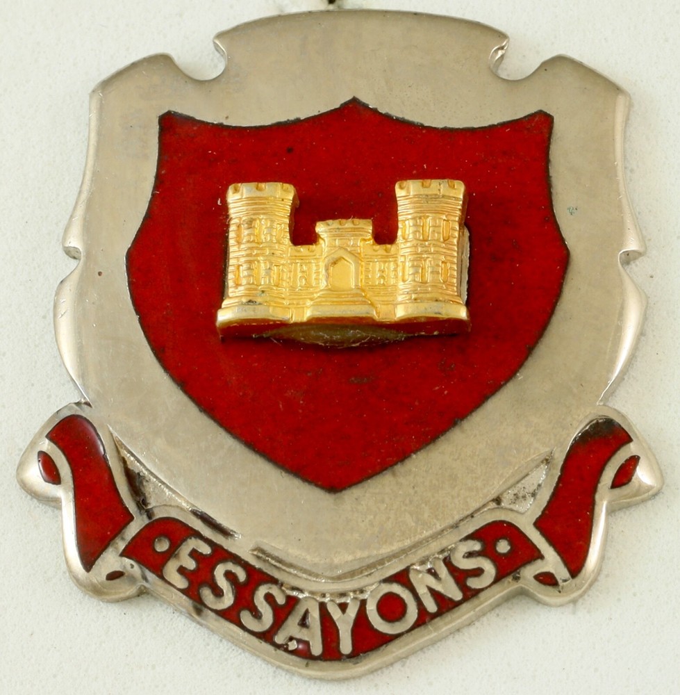 Engineer Corps Crest DI/DUI CB D22 HM
