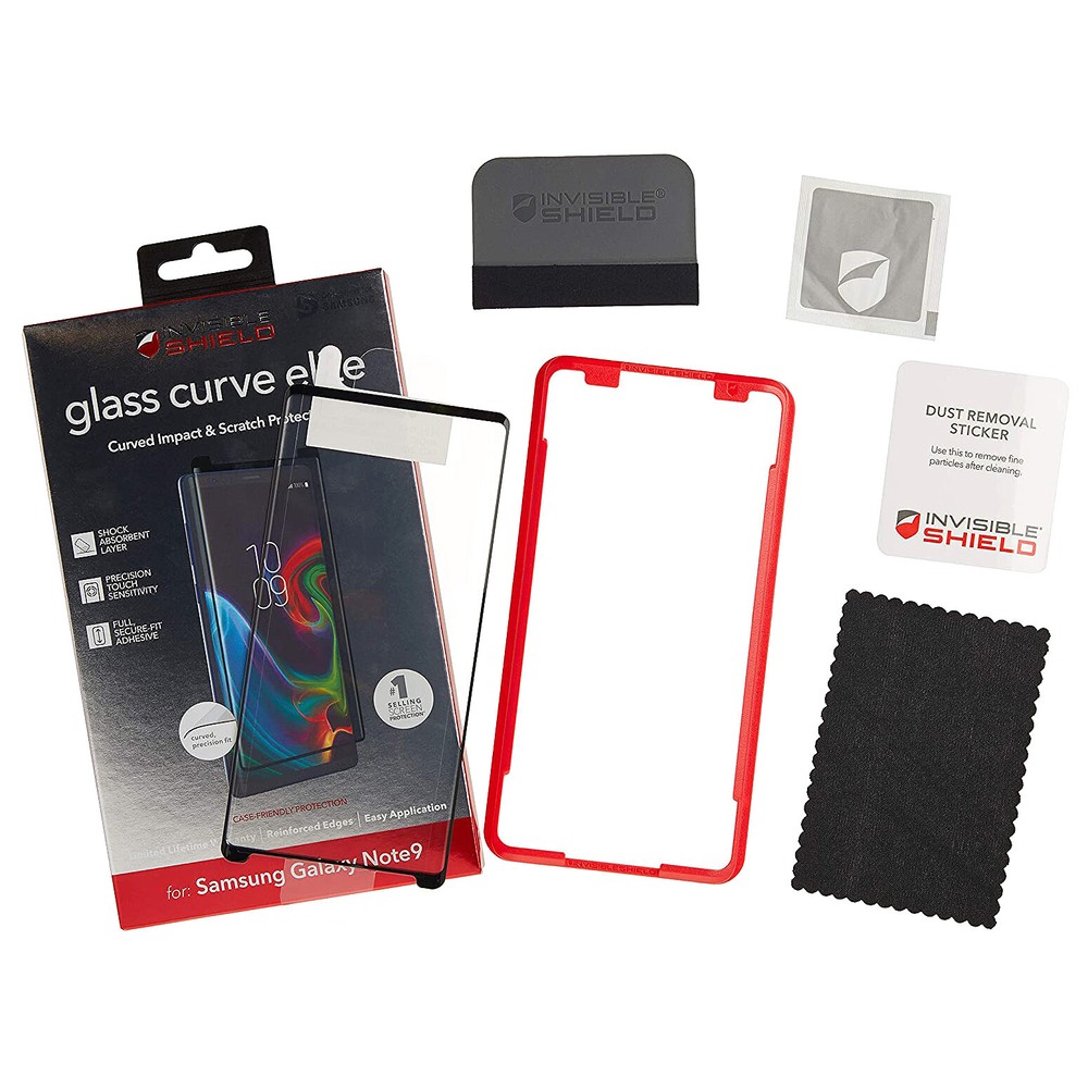 2-Pack ZAGG Tempered Glass Screen Protector for Samsung Galaxy Note 9