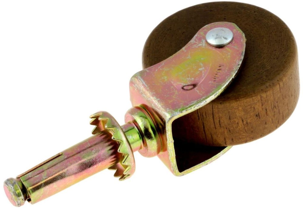 Solid Wooden Caster 1 1/2" (40 mm) DL-B23-40YZ