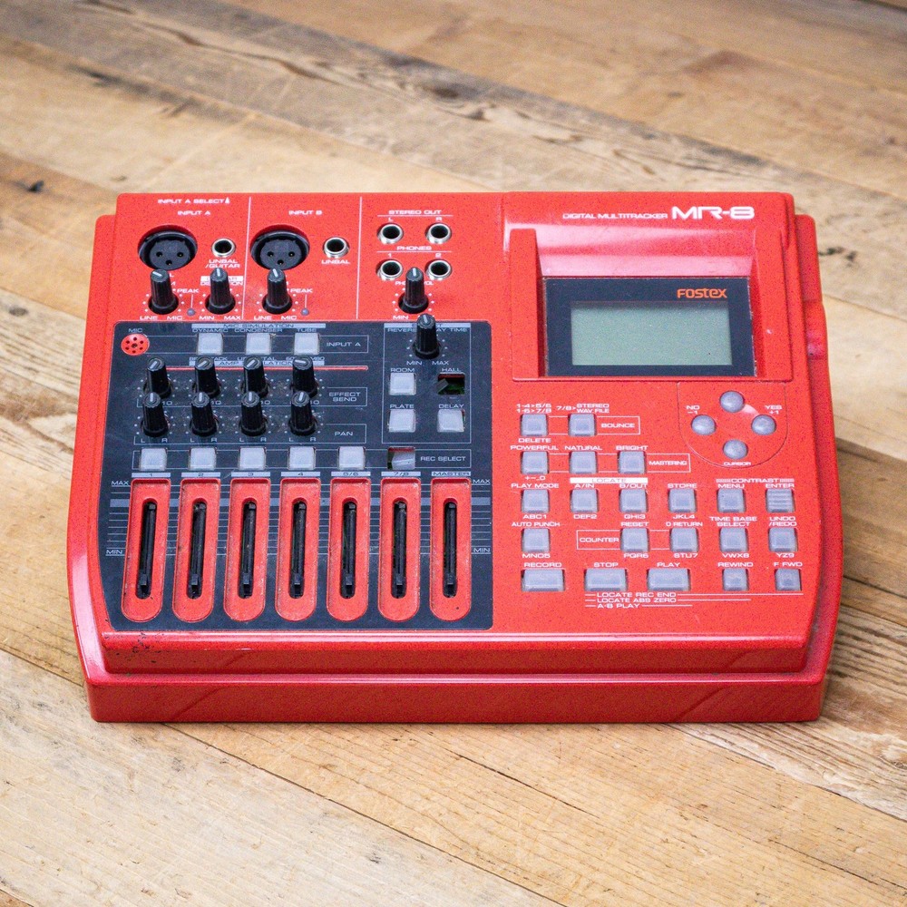 As Is Fostex MR8 Digital Multitrack Recorder MR-8 Studio Multitracker U272043