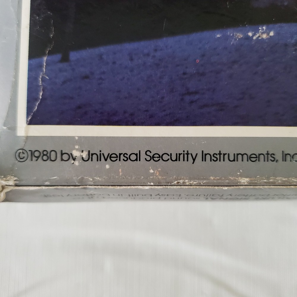 Vtg Universal PERIM-A-TRON Home Alarm System PT-1000 Basic Receiver/Transmitter