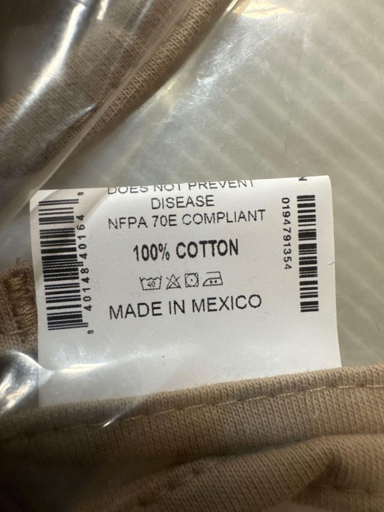 Lapco FR Flame-Resistant Cotton Face Mask 12 Pack