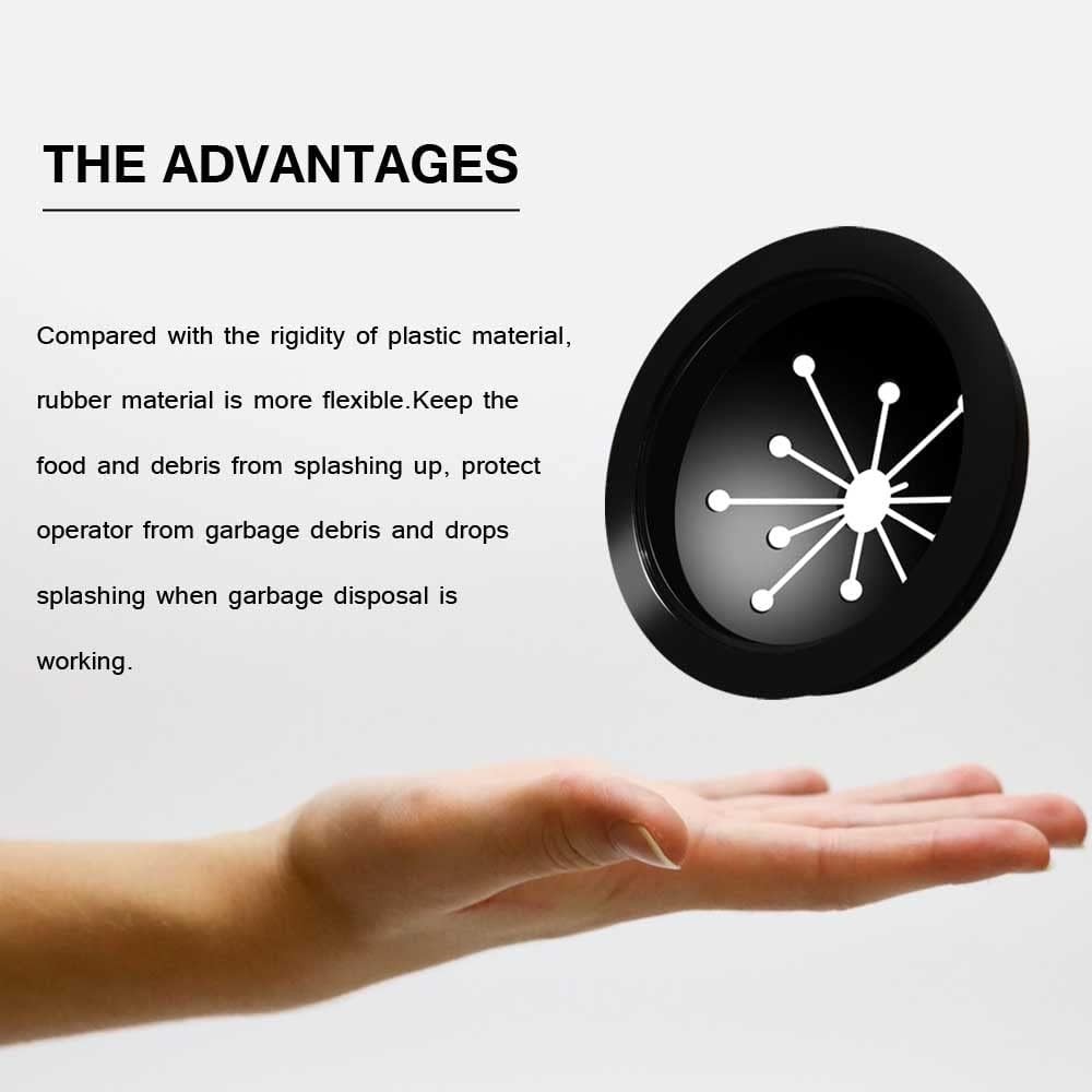 High-Quality Garbage Disposal Baffle Cover - Protects Against Splashing & Debris