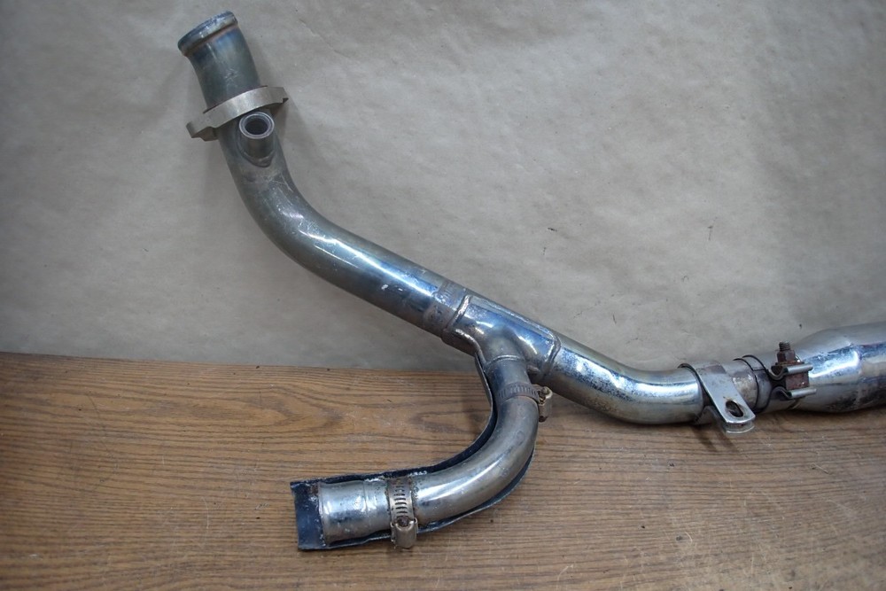 HARLEY DAVIDSON CHROME SCREAMIN EAGLE II EXHAUST PIPE HEADER MUFFLER