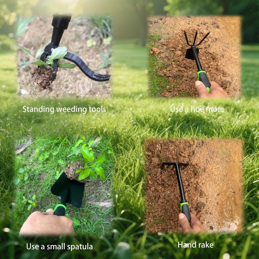 Gardening Tools,Weeding Tool,Garden Hand Black