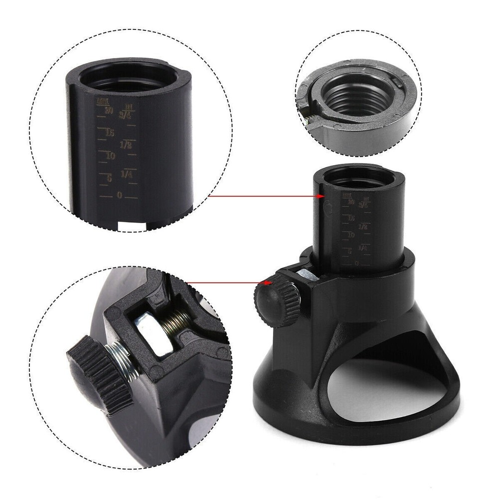 For Dremel Rotary Multi Tool Cutting Guide HSS Router Drill Bits Kit Attachment