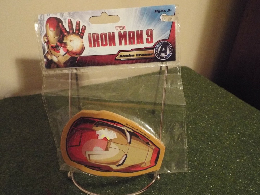 Marvel Iron Man 3 Jumbo Eraser NIB
