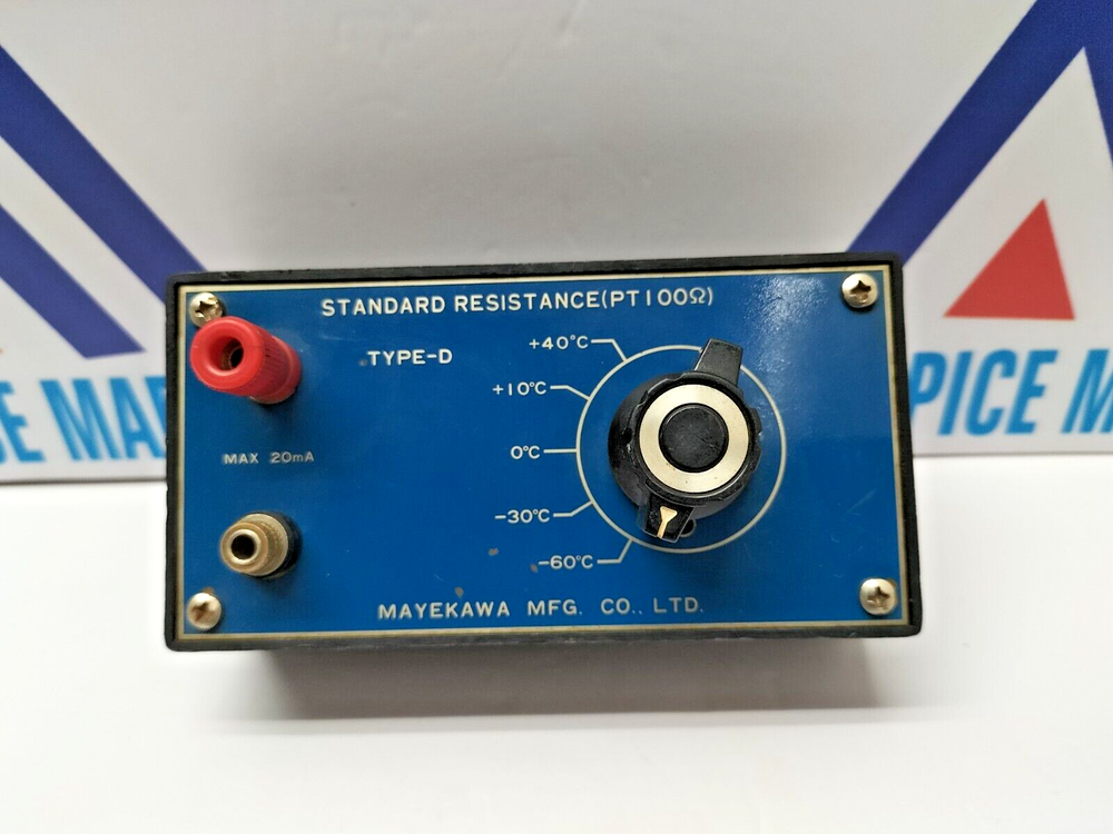 Mayekawa Type D Standard Resistance Decade Box
