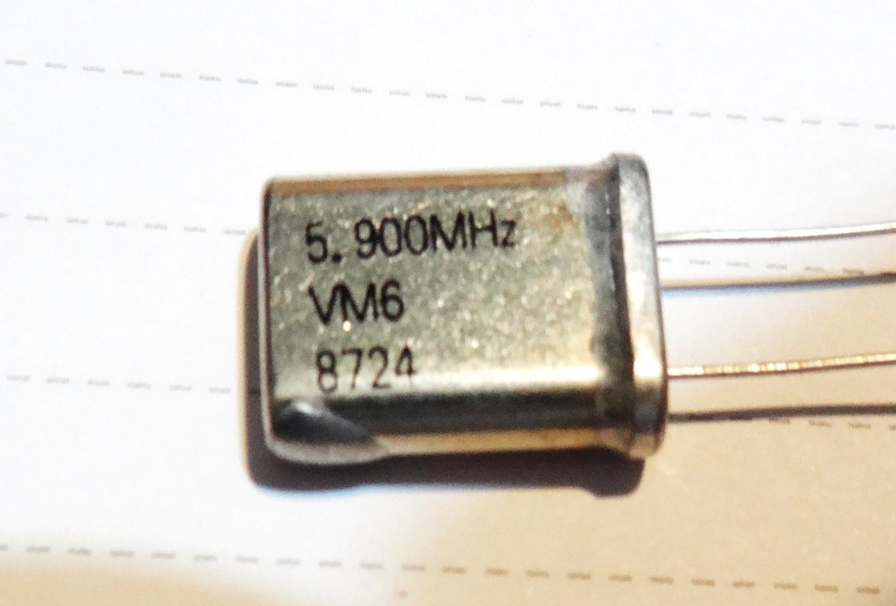 1 pc 5.9MHz Crystal