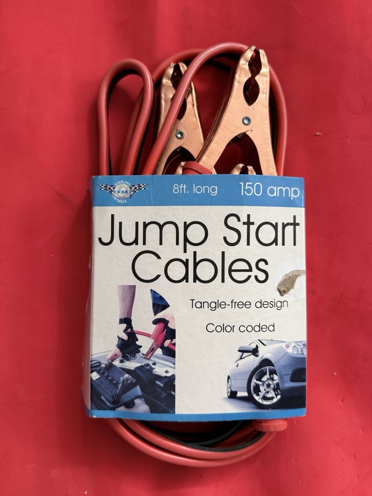 Jump Start Cable 8 Ft Long. 150 Amp