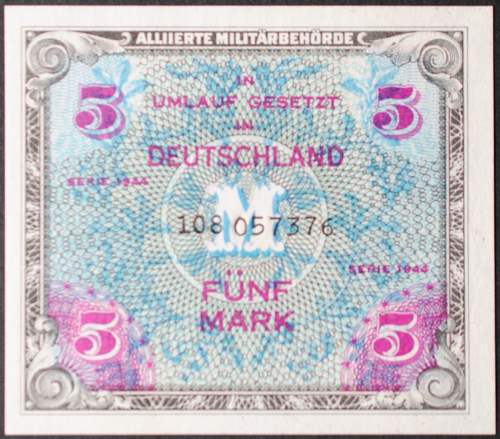 Germany P193b 5 Mark Very Choice Uncirculated