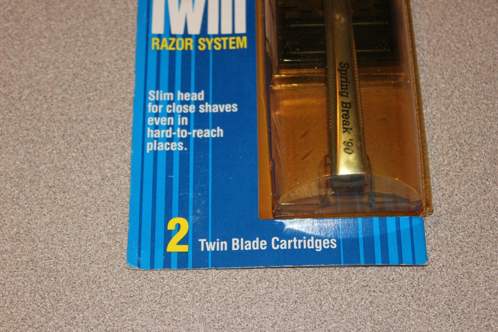 Vintage NOS Schick Slim Twin Plus Razor System
