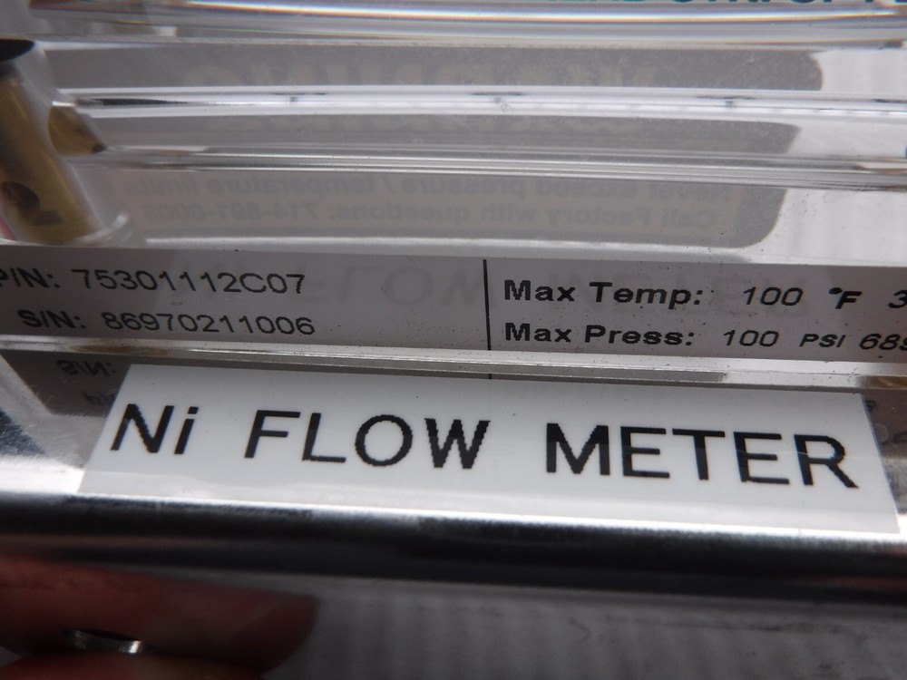King SCFH-AIR-STP-READ CTR. Of Float Meter 75301112C07