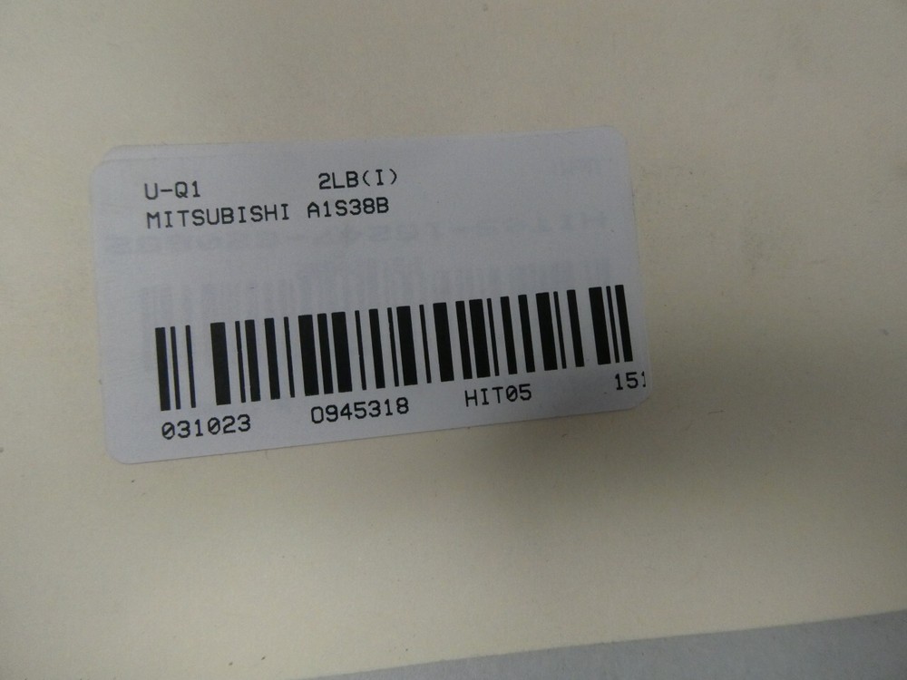 Mitsubishi A1S38B 8-slot Base Unit