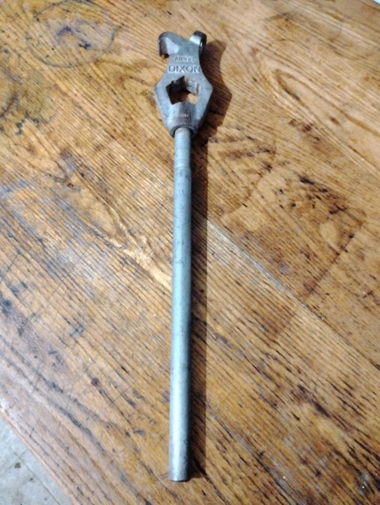 AHWPT Dixon Pigtail Adjustable Fire Hydrant Wrench EUC