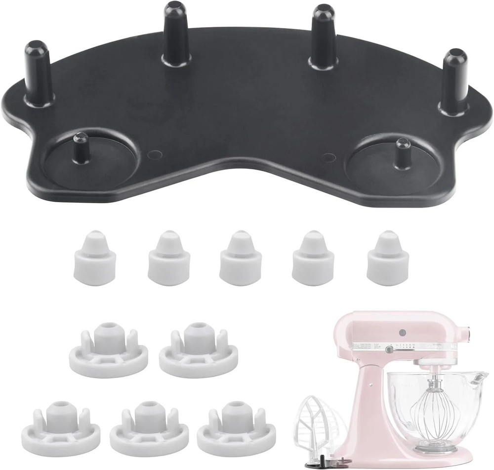 Stand Mixer Attachment Holders, Compatible with Kitchenaid Mixer & Flat Beater
