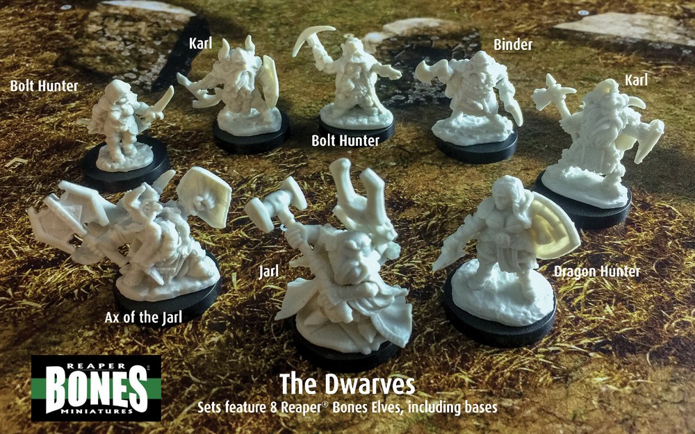 The WitchBorn: Enter Perdition, CLASSIC—OOP—65 Reaper Bones Minis—FINAL SETS!