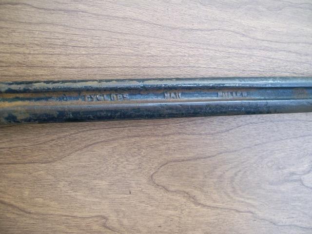 OLD CAST IRON CYCLOPS NAIL PULLER UNION HARDWARE CO. CONN.