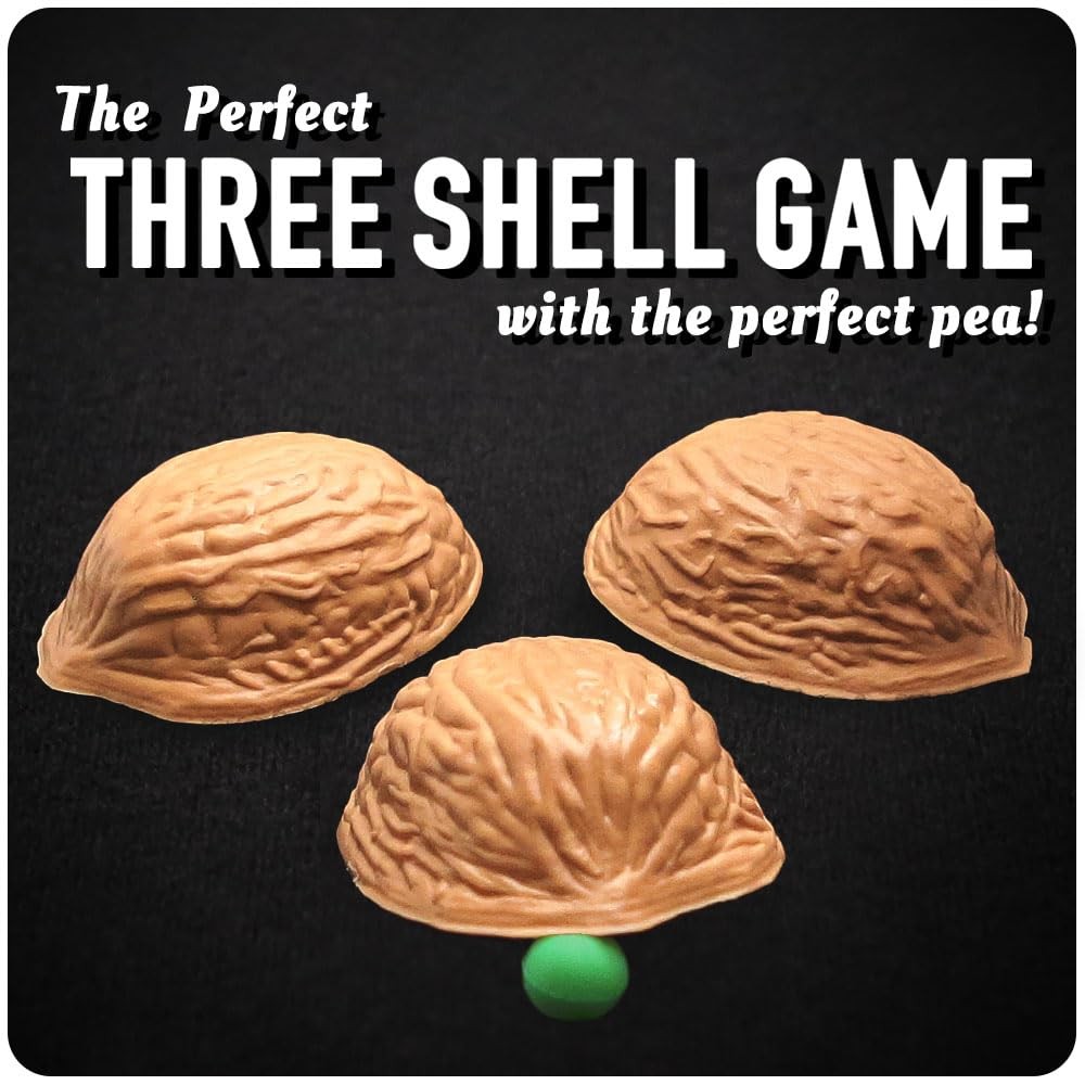 Three Shell Game Magic Trick Set Classic Street Magic for Beginners