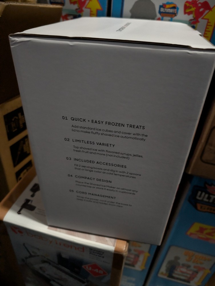 🍧Sharper Image Shaved Ice Maker, 🆕