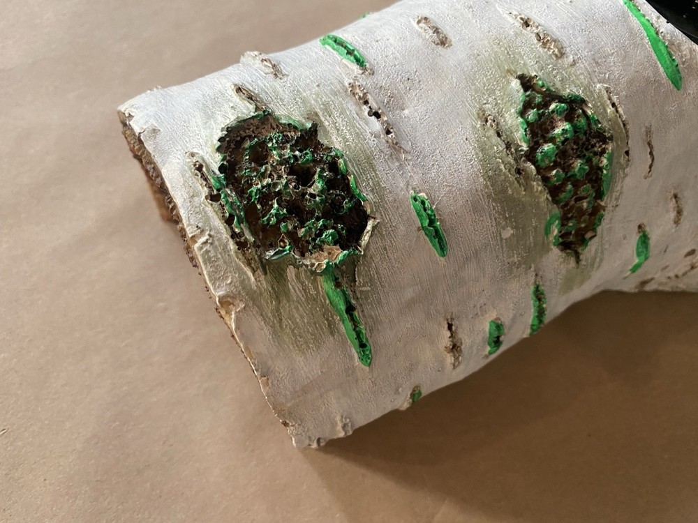 Zilla Rapid Sense Uv Detecting Decor Poplar Log Large