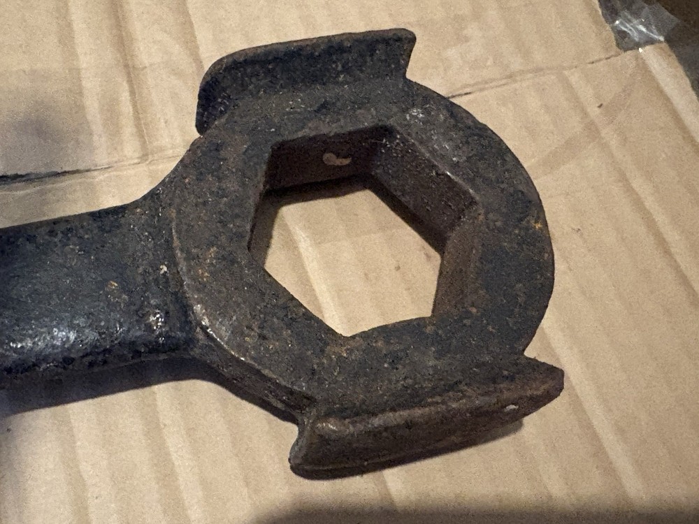 vintage hammer spanner wrench