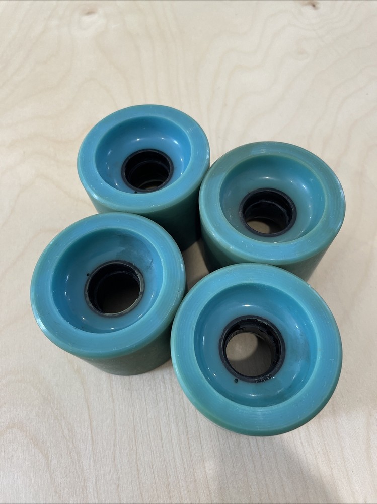 Vintage Kryptonics Teal Skateboard Wheels