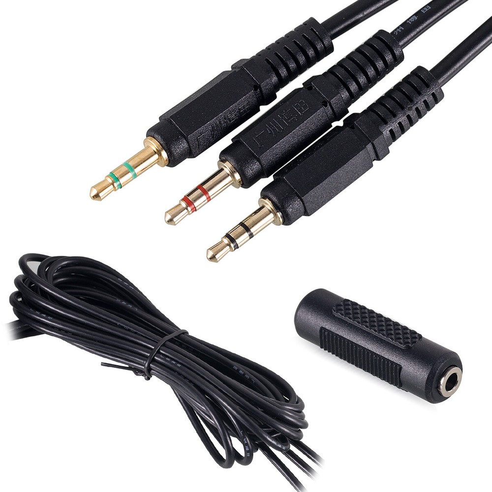 Audio Volume Controller with Microphone & Headphone Switcher Volume Control Knob