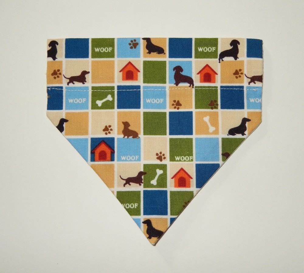 DACHSHUND SCARVES/BANDANAS--SMALL