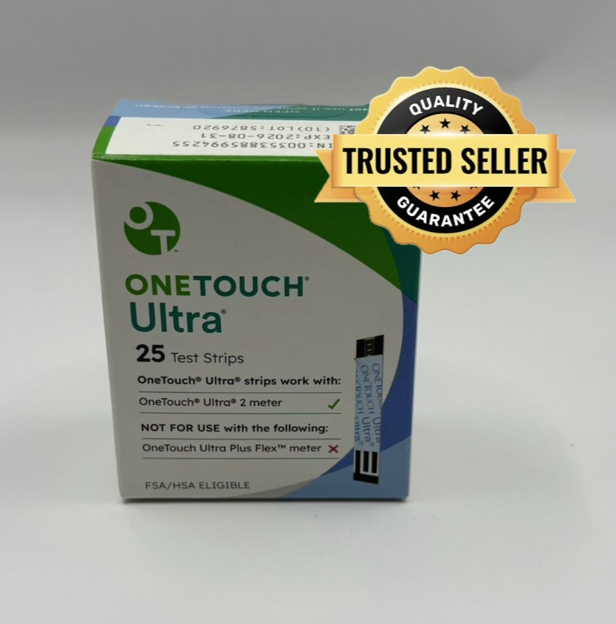 OneTouch Ultra Test Strips - 25 Count