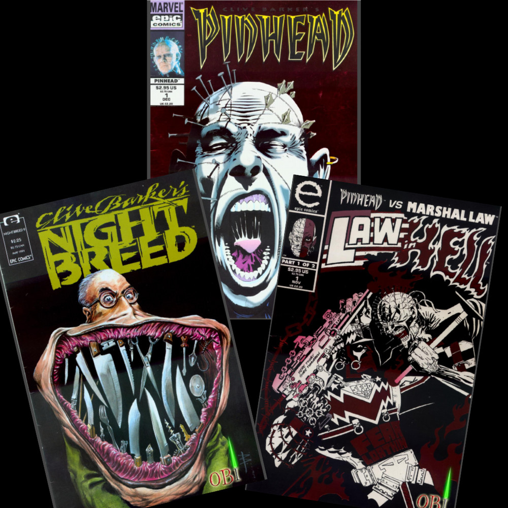 Clive Barker Complete Comic Bundle Novels Digital Collection