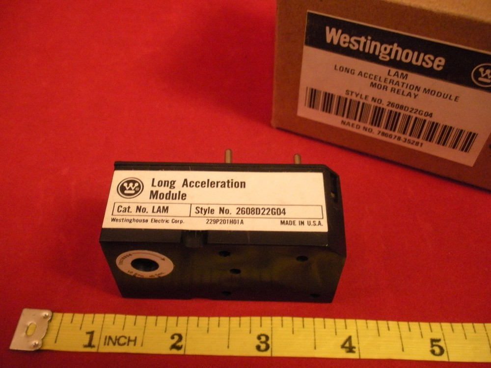 Westinghouse LAM Long Acceleration Module MOR Relay
