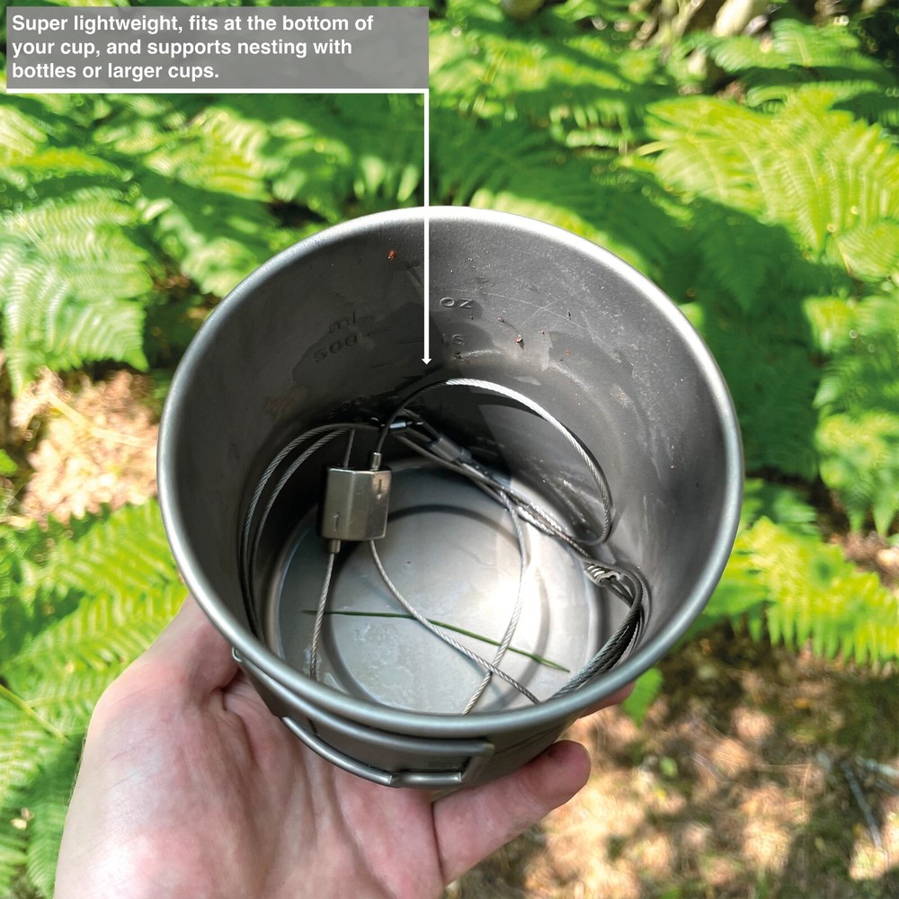 TrailGrip Hanger™ | Adjustable Size Water Bottles & Pots Bail Handle Hangers