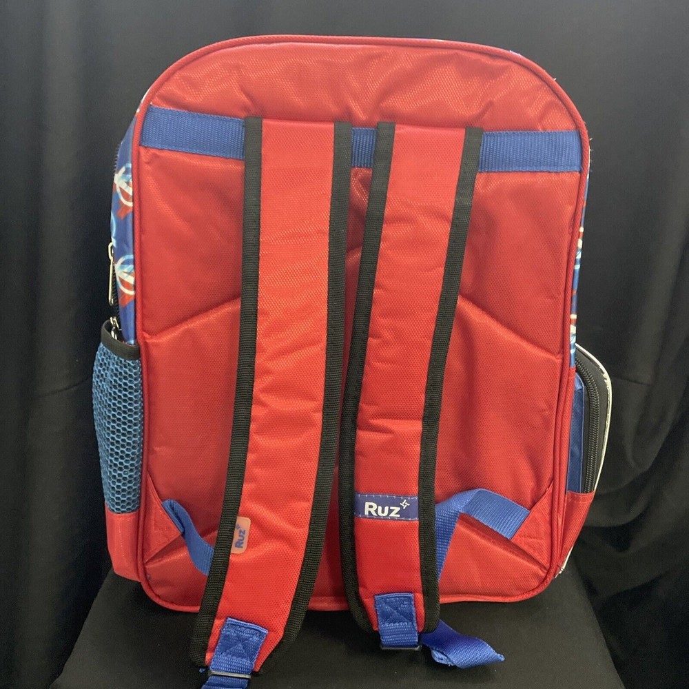 Marvel Avengers Backpack Gauntlet 2 Zip Compartment Side Zip & Water Bottle Pock