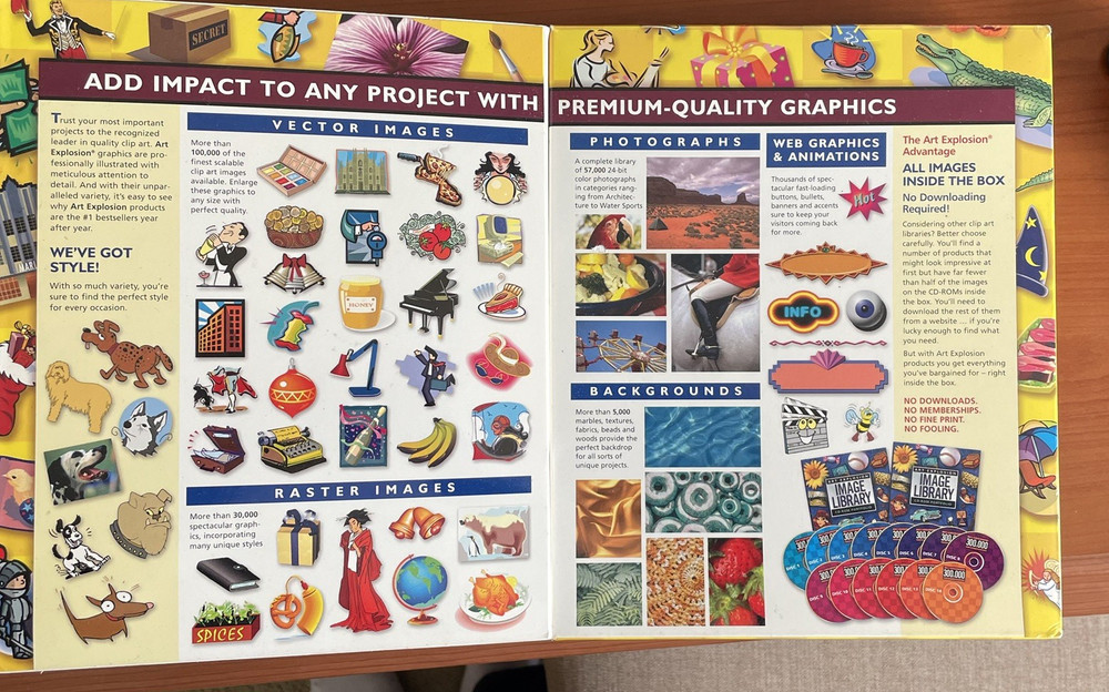 Art Explosion 300,000 Premium Image Collection [CD-ROM] PC