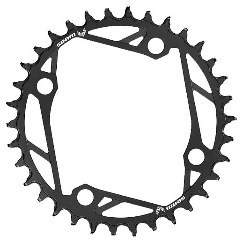 SRAM, Eagle T-Type E-MTB, Chainring, Teeth: 34, Speed: 12, BCD: 34T, Black