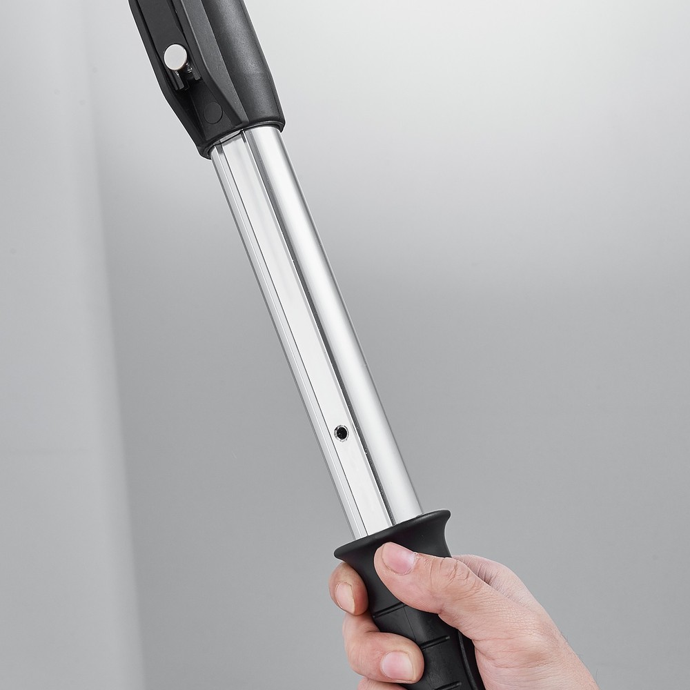 5-Section Drywall Flat Box Handle Anodized Aluminum Adjustable Non-Slip Grip