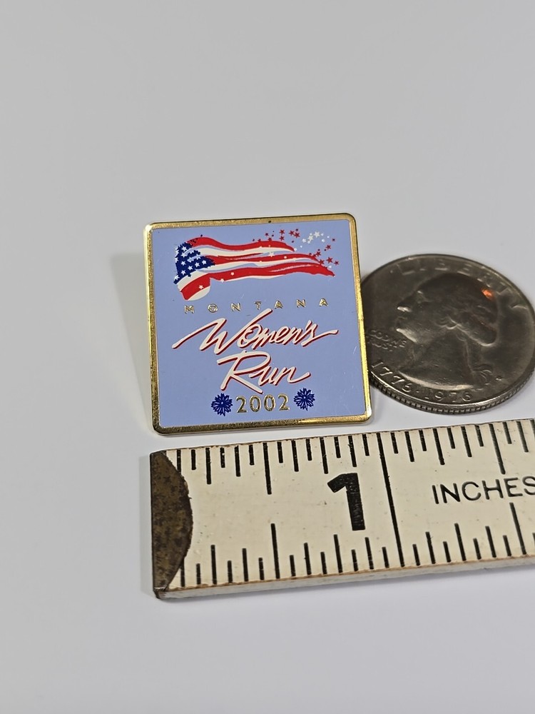Montana Women's Run 2002 Lapel Pin