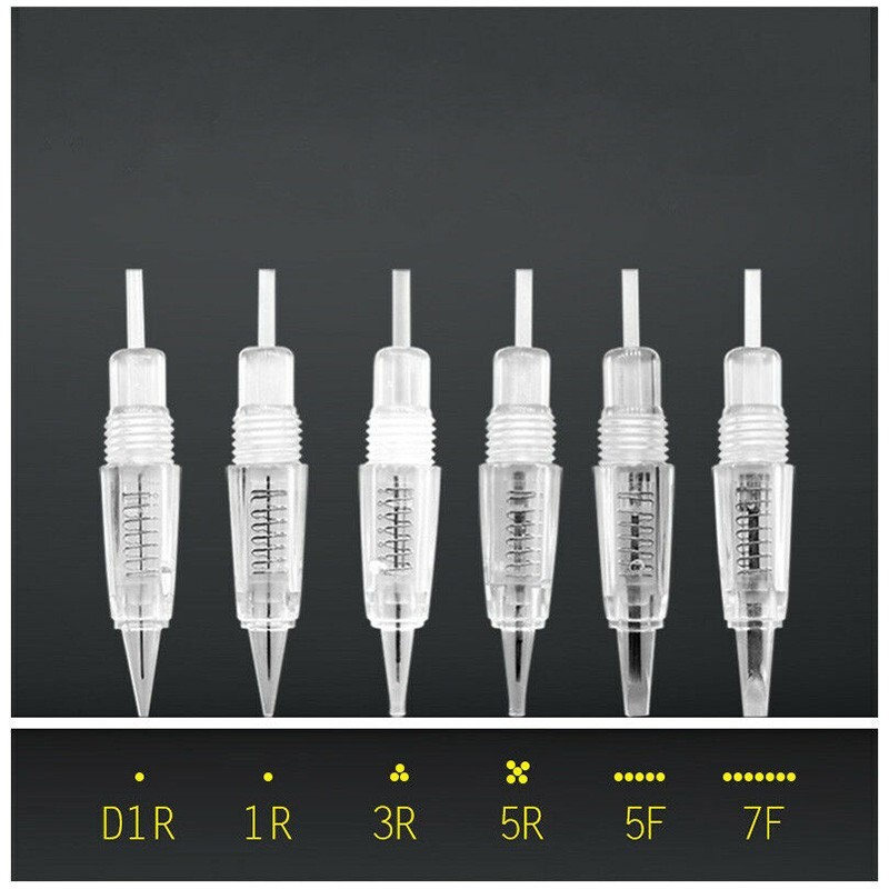Tattoo Needle Disposable Screw Cartridge Needle for Permanent Makeup Machine
