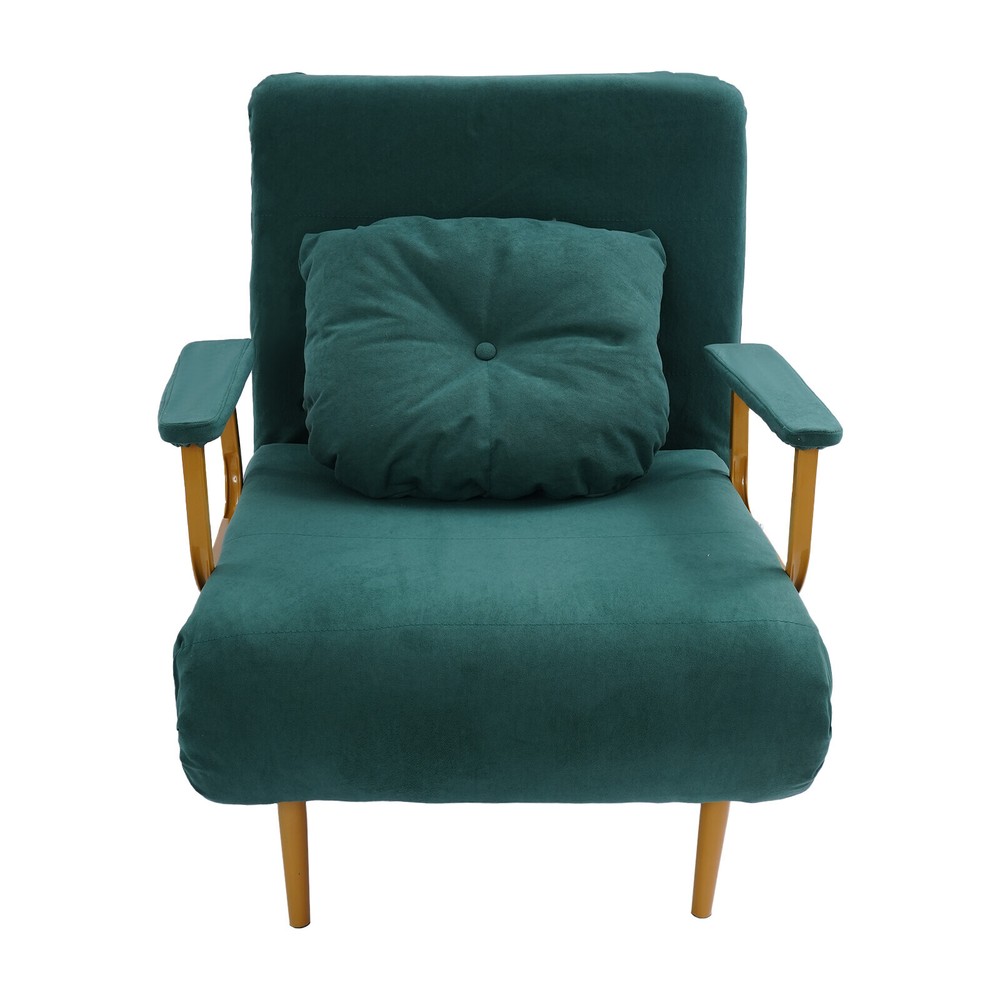 Convertible Sofa Bed with Adjustable Backrest and Stylish Design