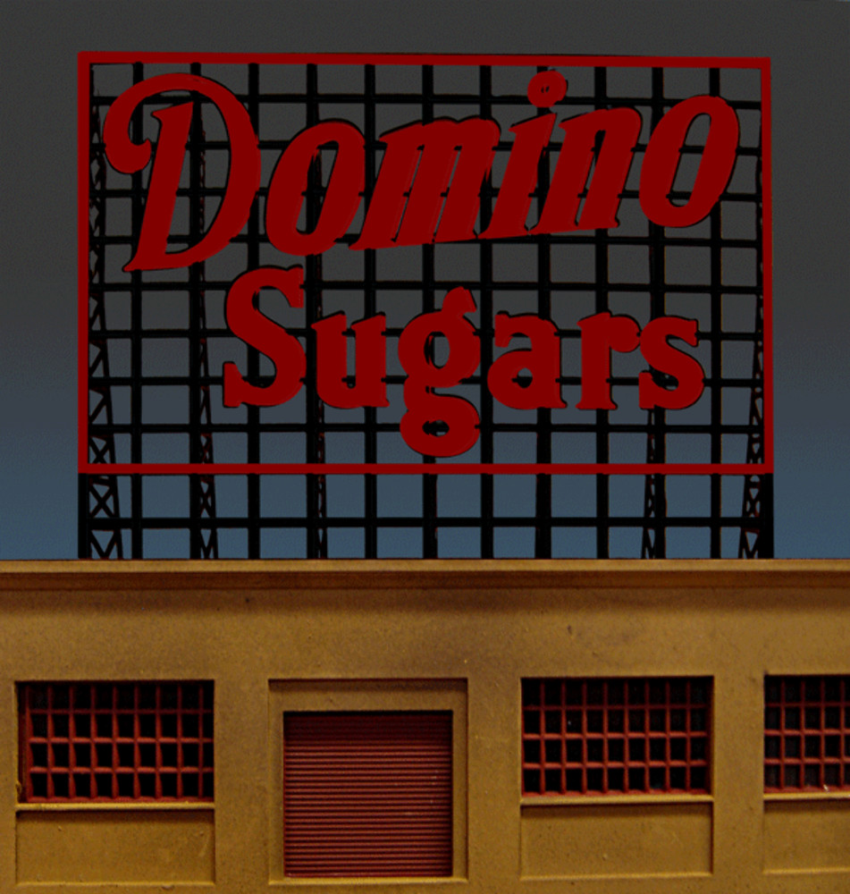 Miller Engineering 882401 HO/O Scale Large Domino Billboard