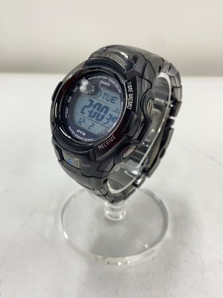CASIO Solar Watch G SHOCK Digital GRY BLK