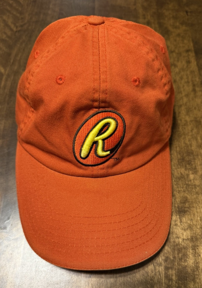 Reeses Peanut Butter Cup-Life Is Good Between Cups-Orange Adjustable Hat/Cap