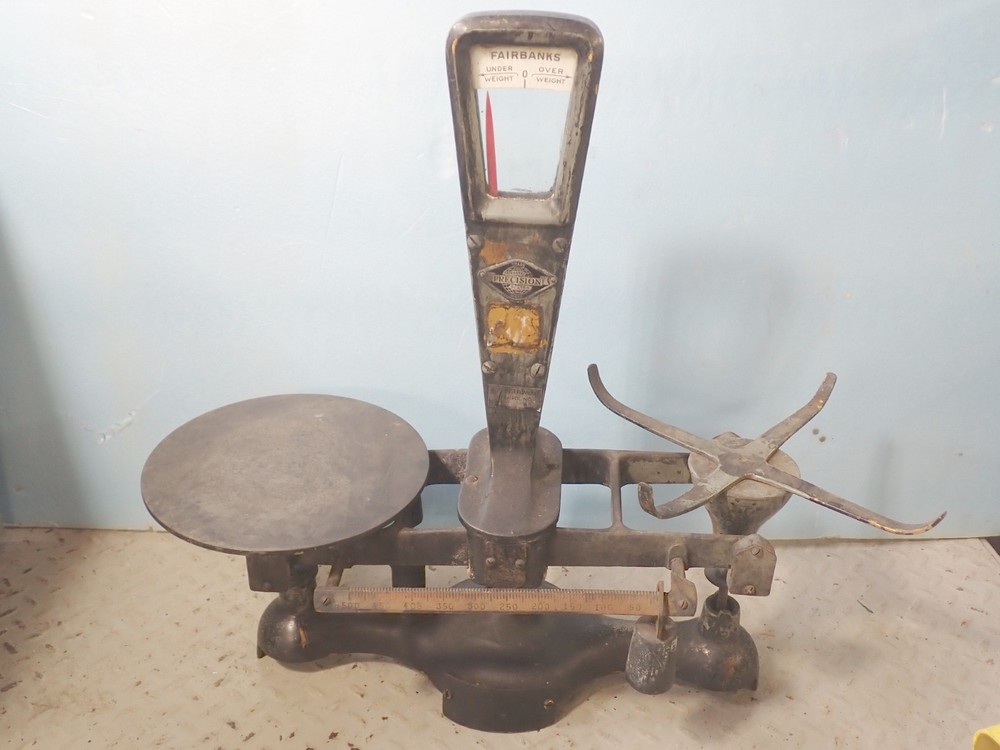 FAIRBANKS Over-Under Scale  missing tray